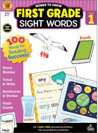 Words To Know Sight Words Grade 1