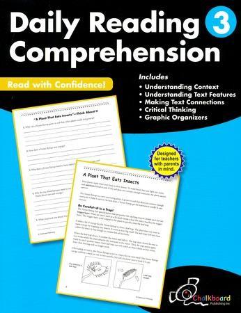 Daily Reading Comprehension Workbook, Gr. 3