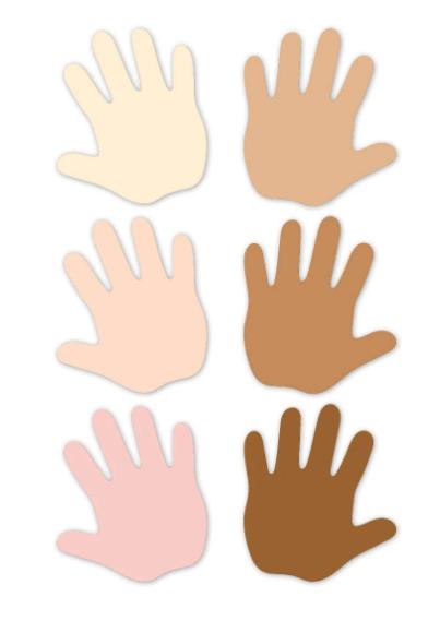  Multicultural Hands 6 
