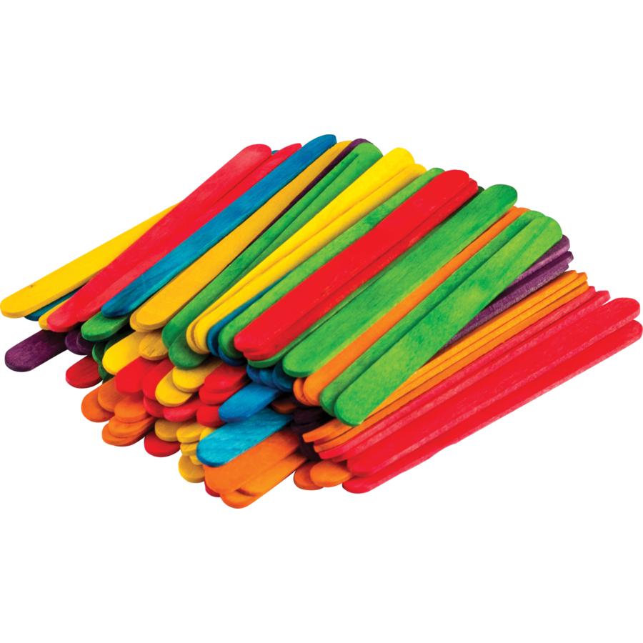 Stem Basics:  Multicolor Craft Sticks, 250ct