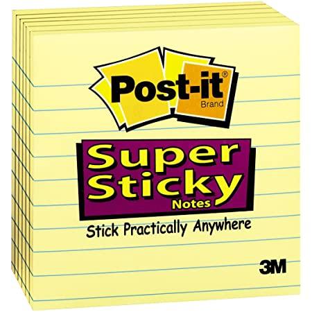  Note, Postit, 4x4, Lined, 12pk