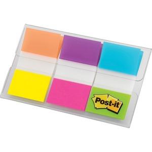 Asst. Bright Page Flags 60pk
