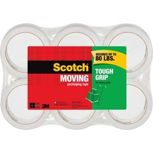 Scotch Tough Grip Moving Packing Tape, 1.88