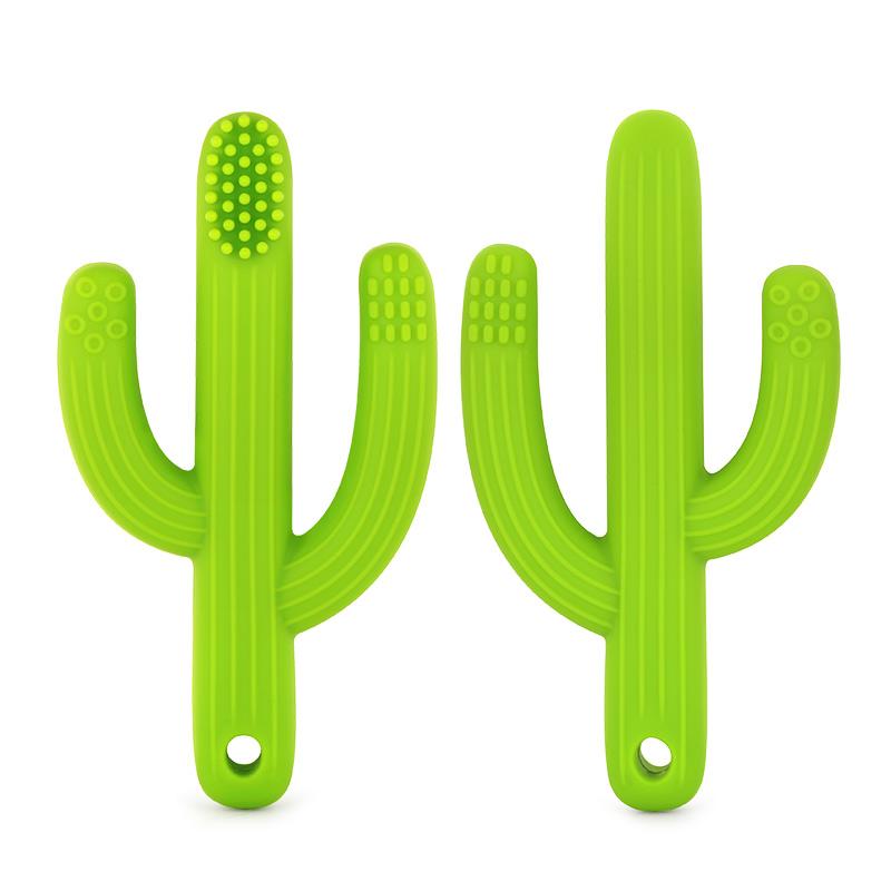 Cactus Toothbrush Teether, Ages 3 Months+