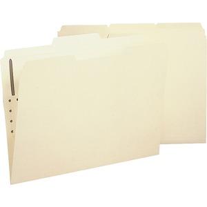 Business Source 2-ply Tab Letter Fastener Folders 