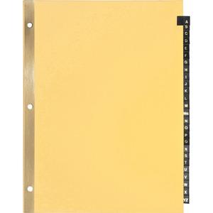 Divider,leather Tabs,a-z