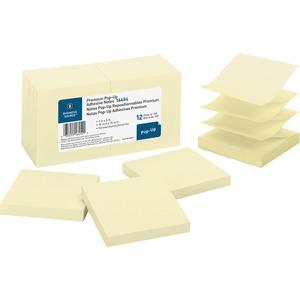 Notes,popup,3x3,12pk,canary