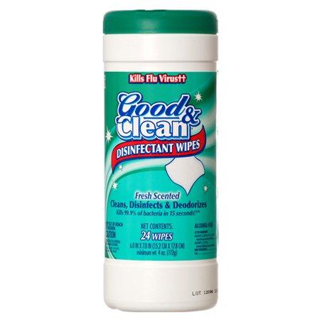 Good N Clean Disinfectant Wipes 24 Ct.