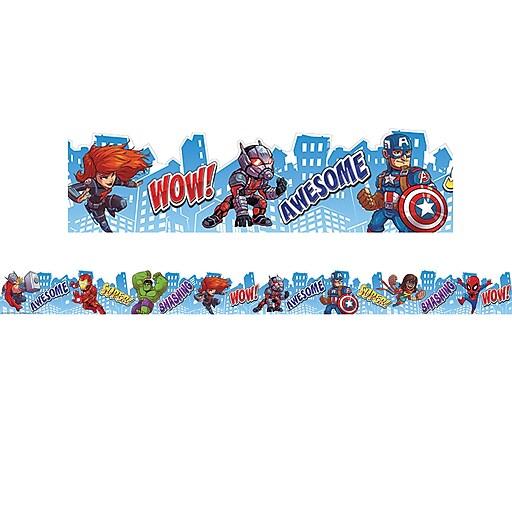 Marvel City Scape Extra Wide Die Cut Trim