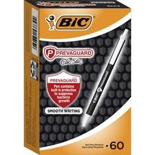 Prevaguard Clic Stic Antimicrobial Black Pens - 60/pk