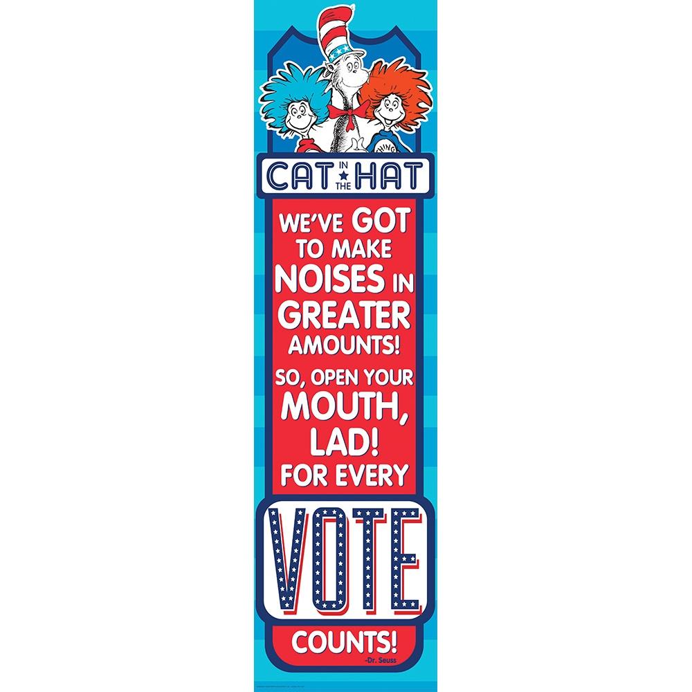 Cat In The Hat For President Banner   D