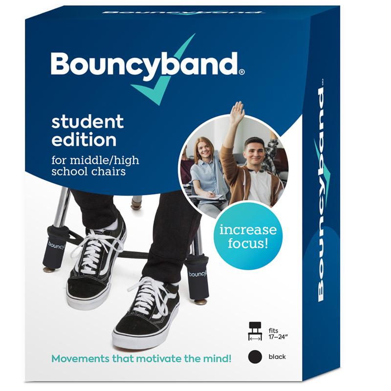 Bouncyband Middle/high School Chair Band, Black