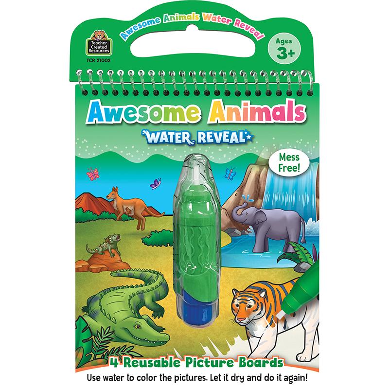 Awesome Animals Water Reveal, Ages 4+, Grades Pk+
