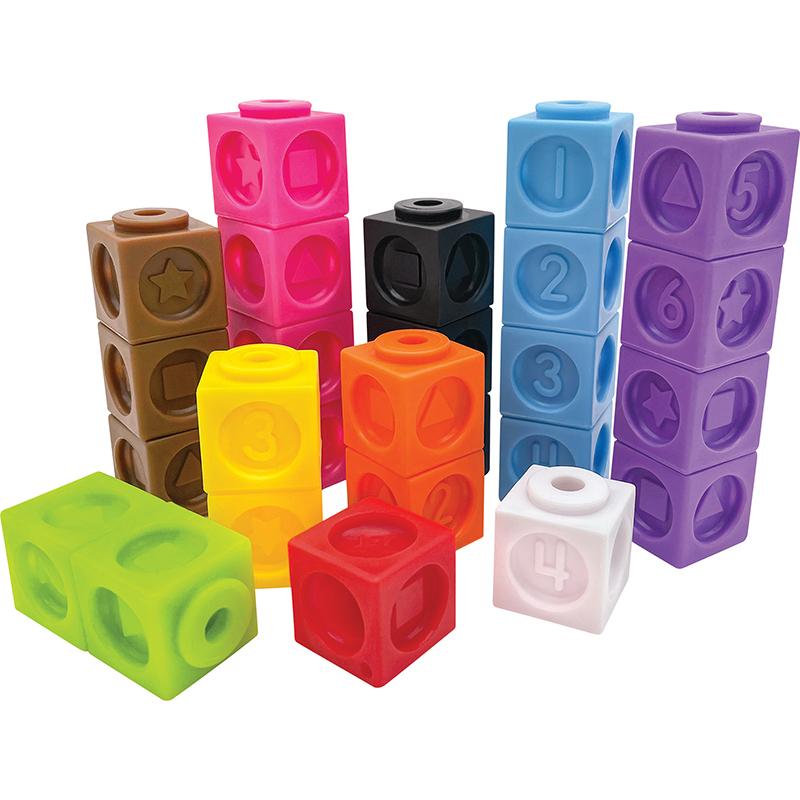  Numbers & Shapes Connecting Cubes