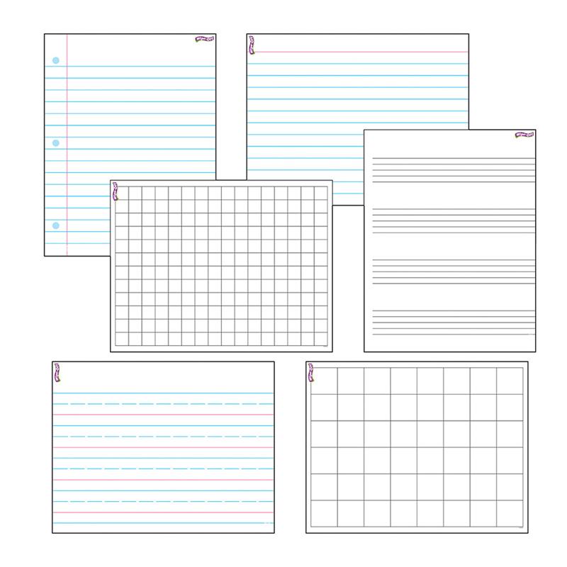 Wipe Off Papers + Grids Combo Pack