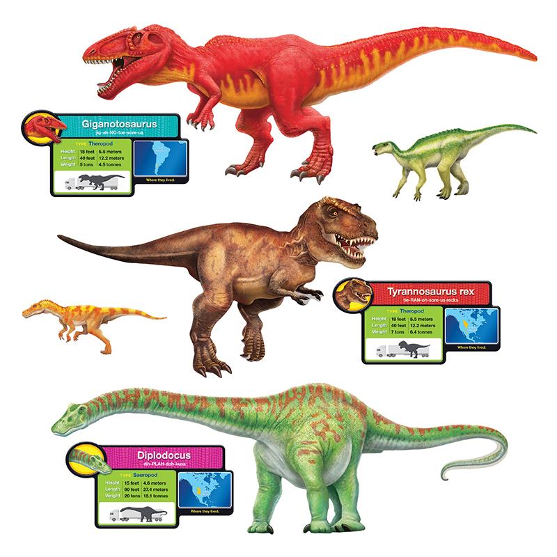 Discovering Dinosaurs Bulletin Board Set, 45 Pieces
