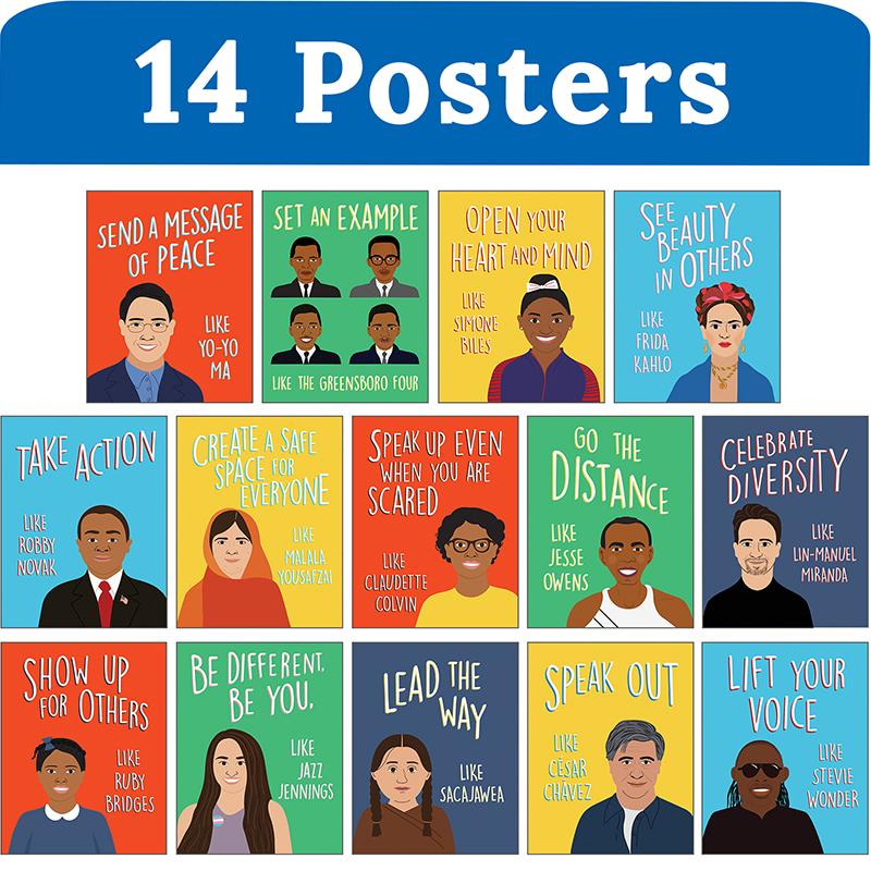  Mini Posters Be An Ally Poster Set