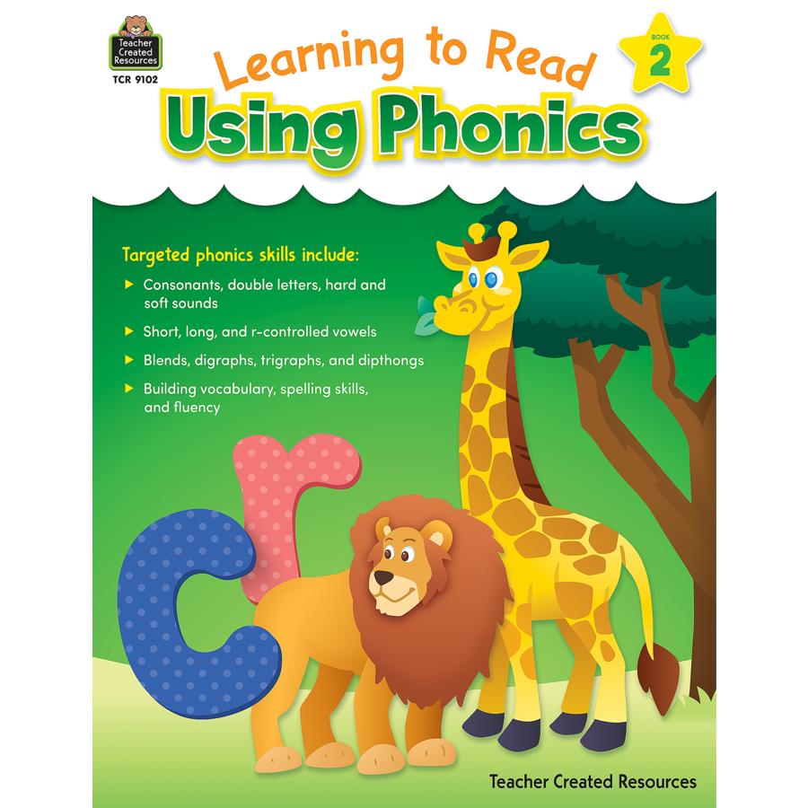  Learning To Read Using Phonics Level B, Book 2, Gr.Pk +