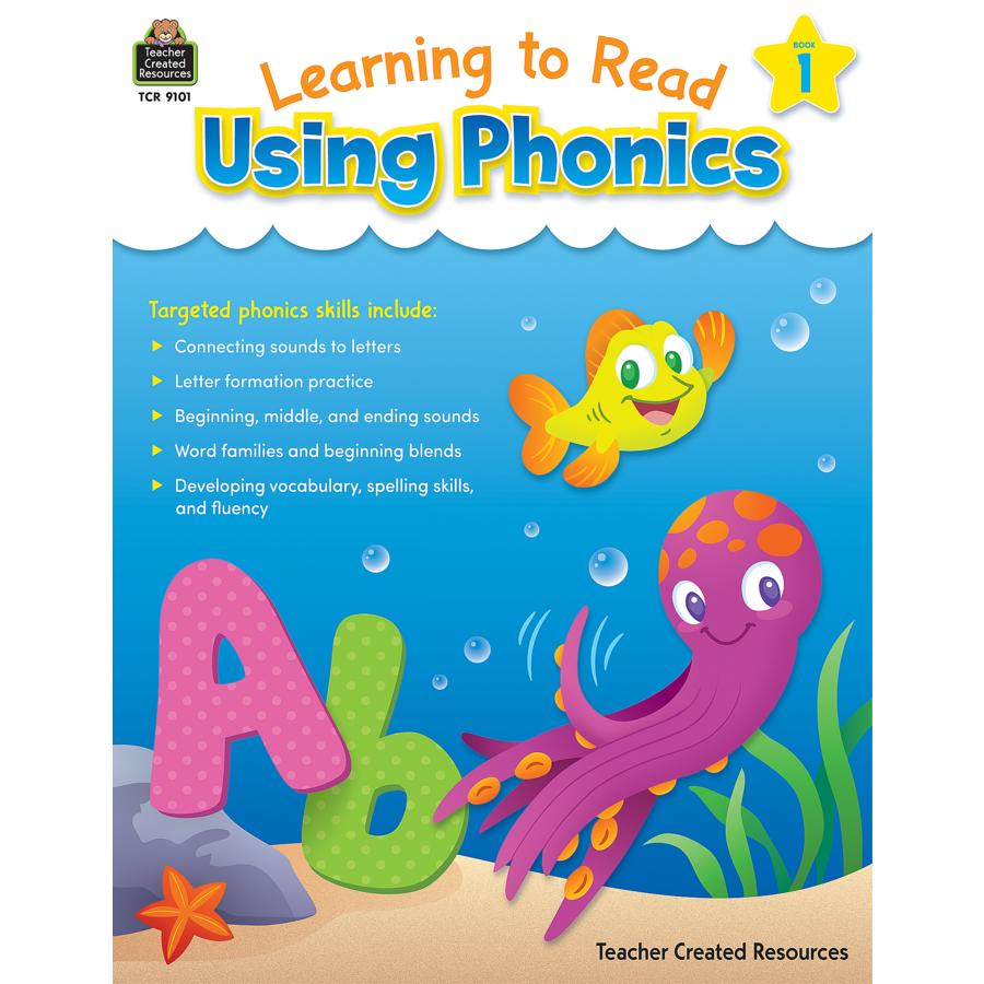 Learning To Read Using Phonics Level A, Book 1, Gr. Pk+