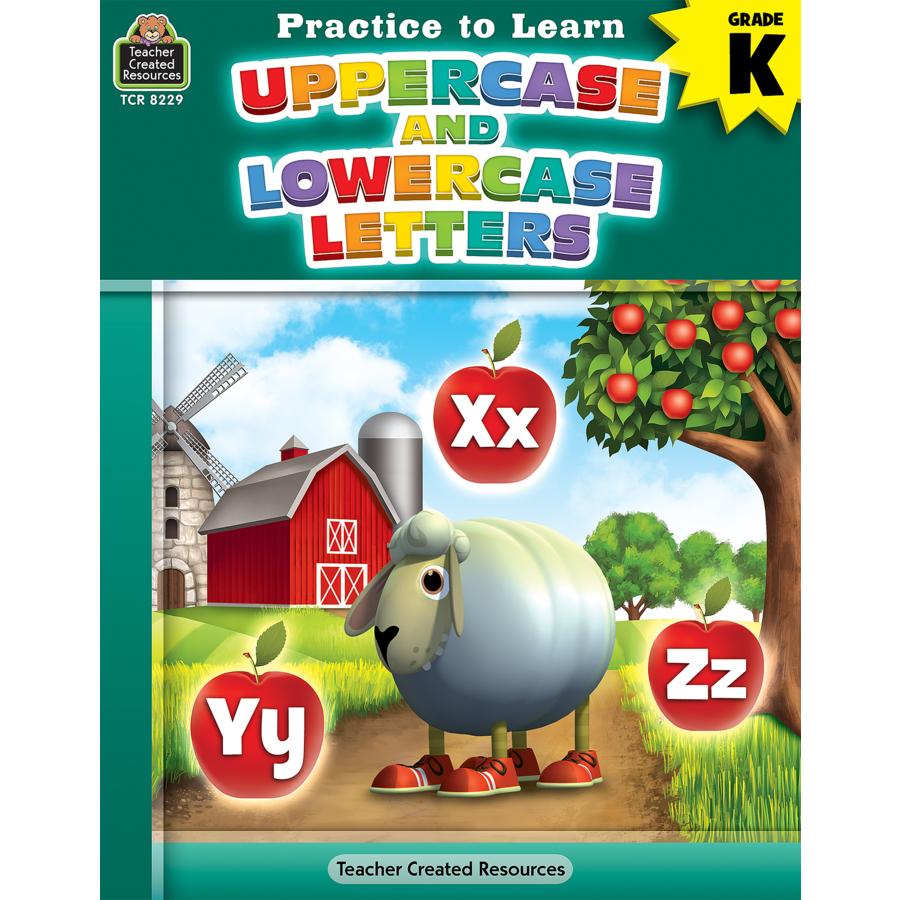 Practice To Learn: Uppercase And Lowercase Letters Grade K