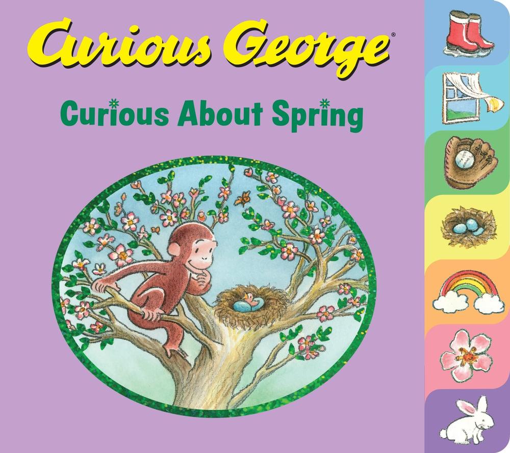 Curious George Curious About Spring Tab Book