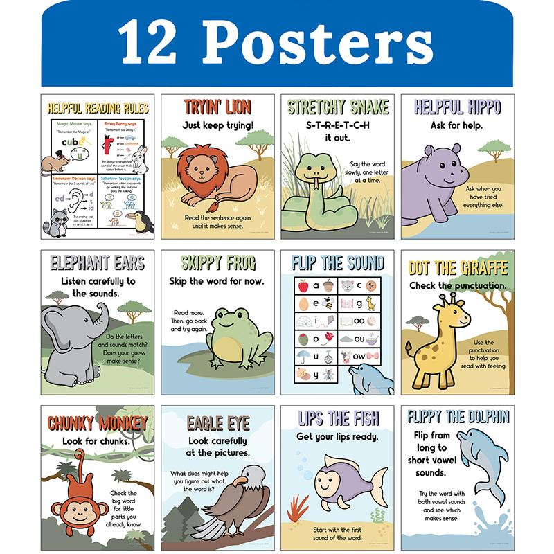 Mini Posters Decoding Strateges Set