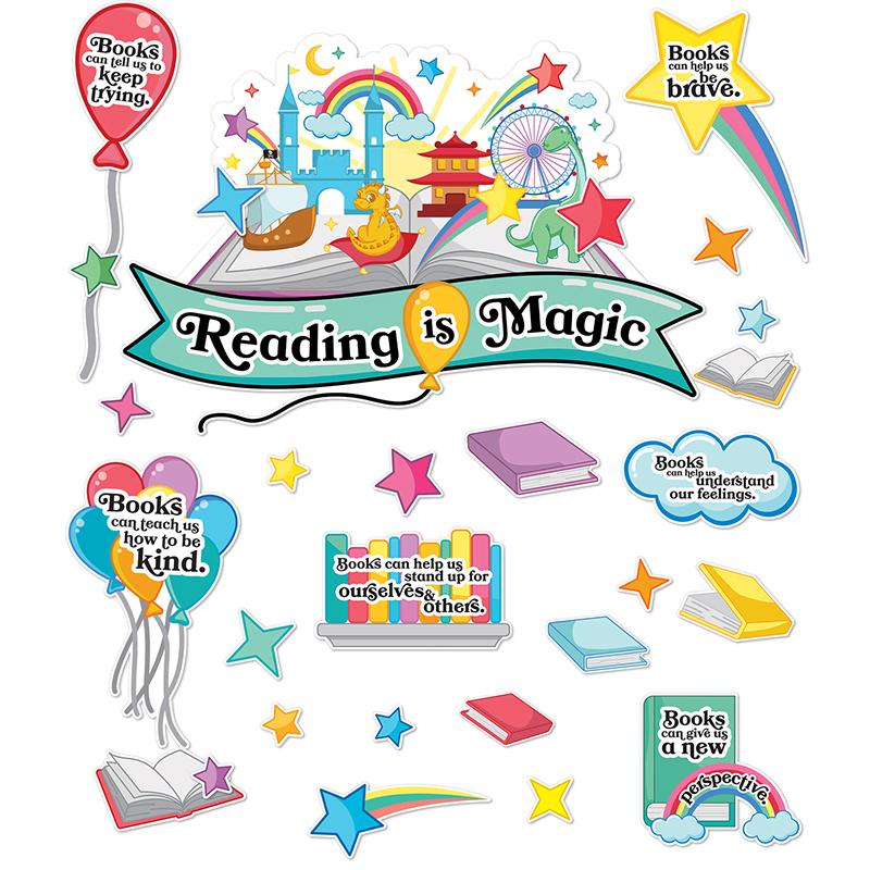  Reading Is Magic Bulletin Board Set