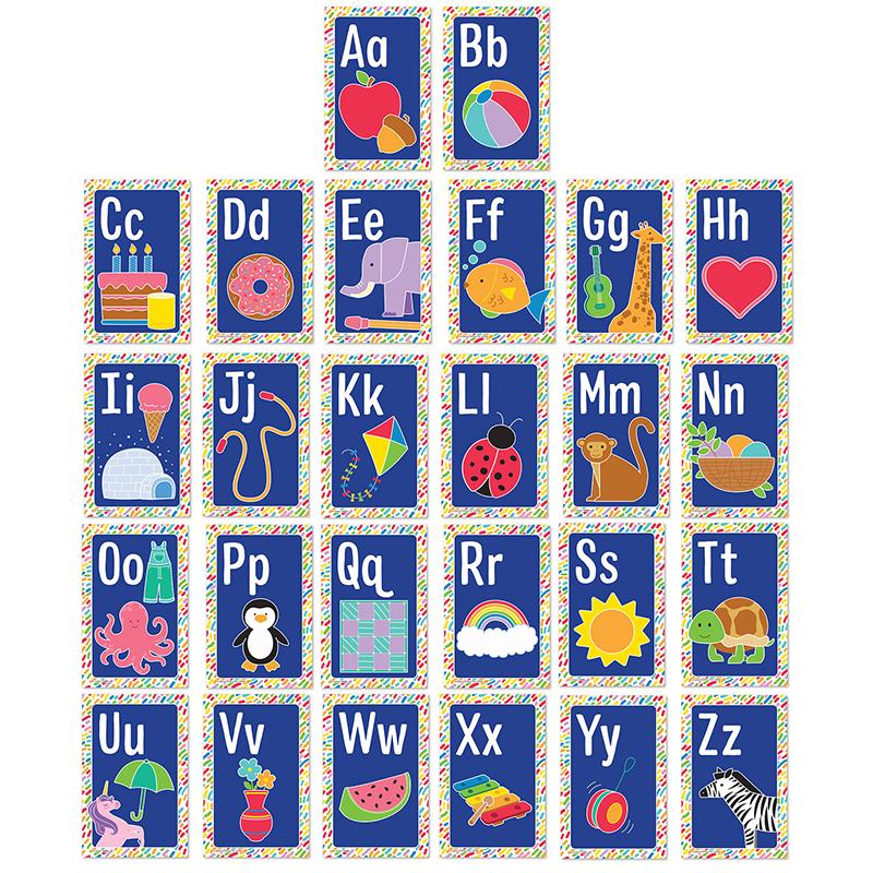 Mini Posters, Alphabet, Set Of 26