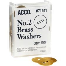 Brass Fastener Washers 100/bx