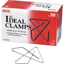 Ideal Butterfly Paper Clamps 50/Box
