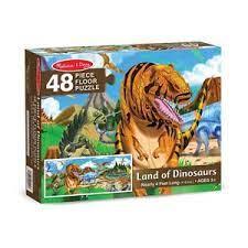  Land of Dinosaurs Floor Puzzle (48 pc)