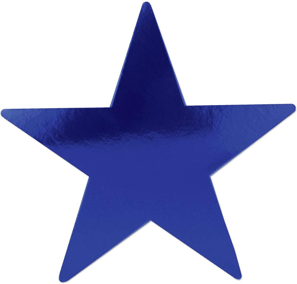  Star - Foil Blue 12
