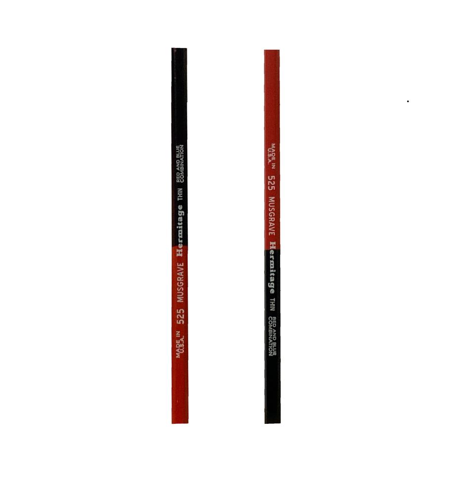  Hermitage 525 Thin Red/Blue Combo Core Checking Pencil