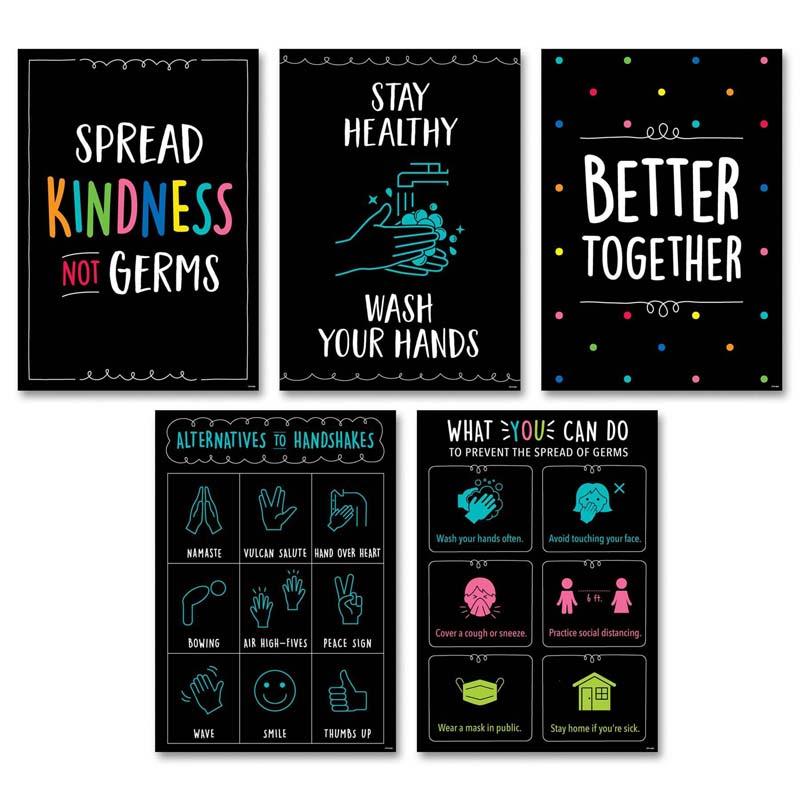 Staying Healthy Inspire U 5 Poster Pk