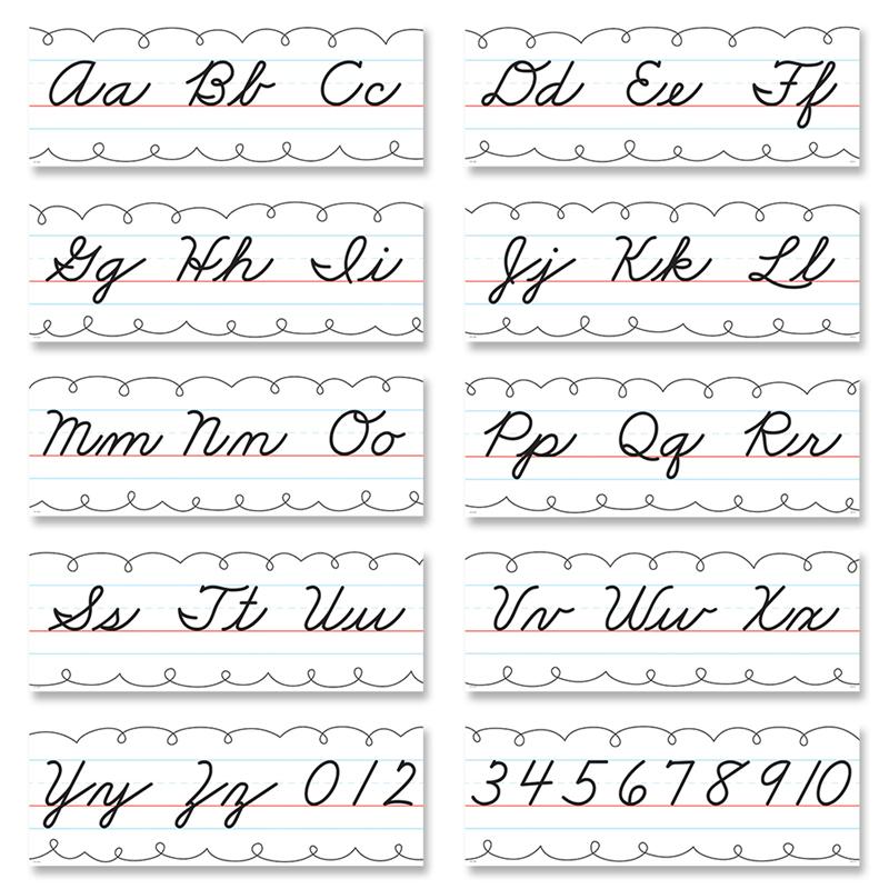 Alphabet Line - Cursive Handwriting  Bbs