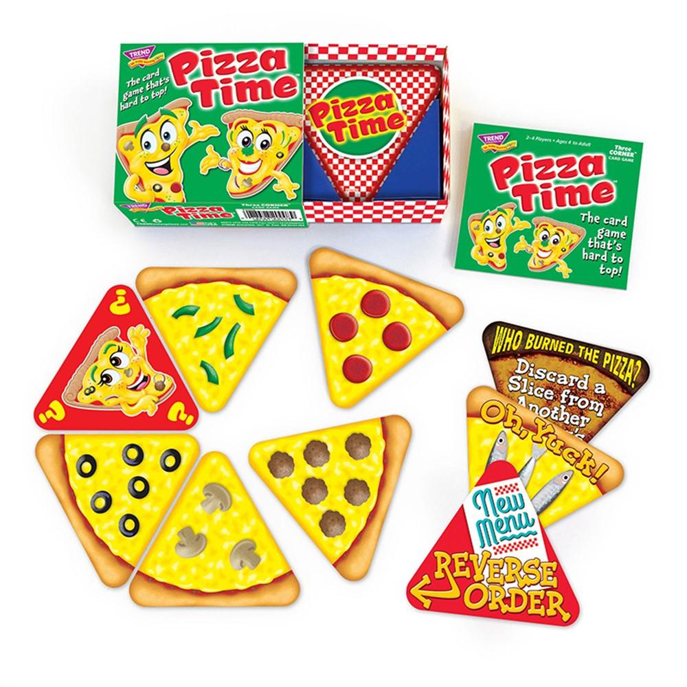  Pizza Time! Three Corner Card Game