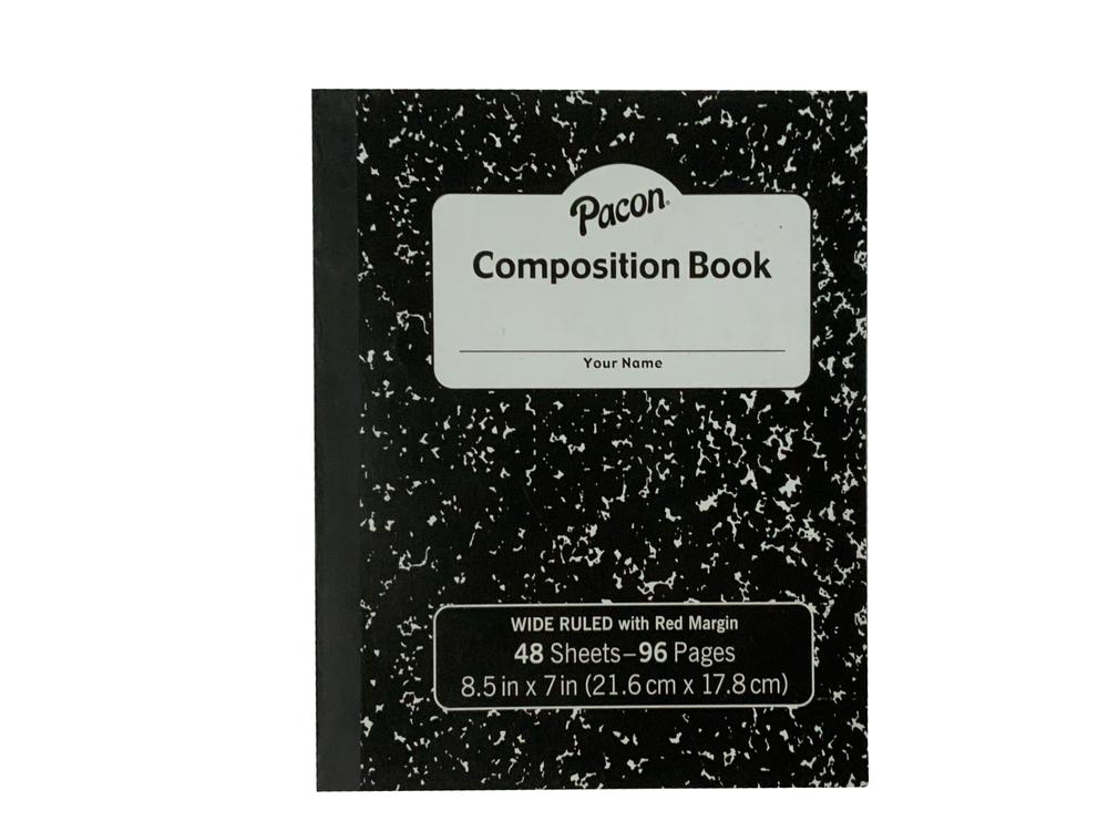 Composition Book Small Wide Ruled