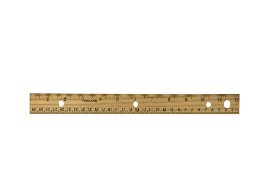 Fiskars Wood Ruler (12 In.)