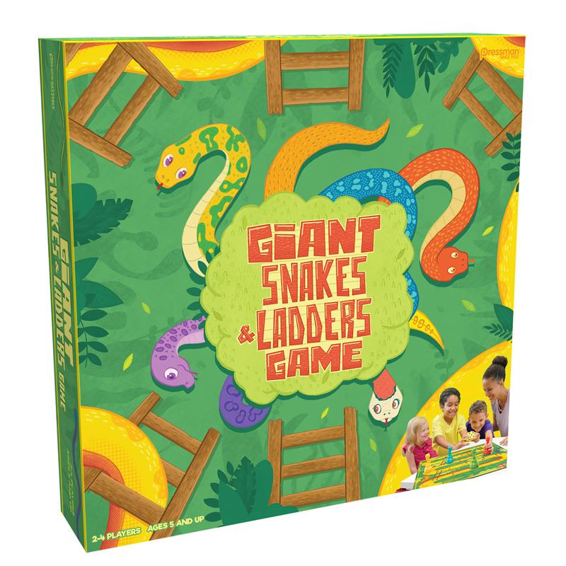 Giant Snakes And Ladders Game