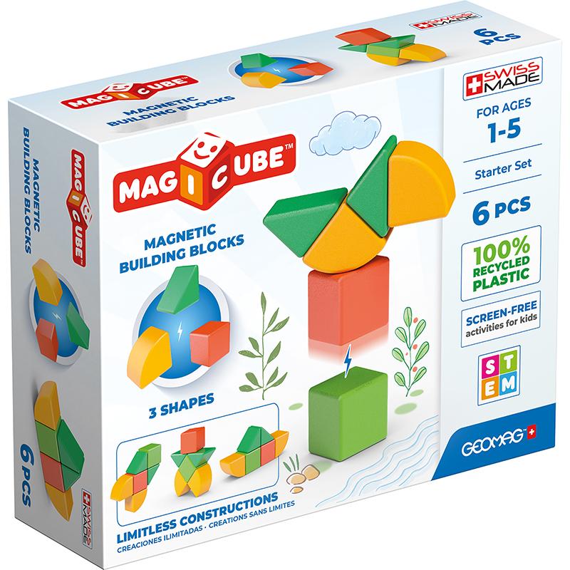 Magicubes Shapes Recycled 6 Pcs