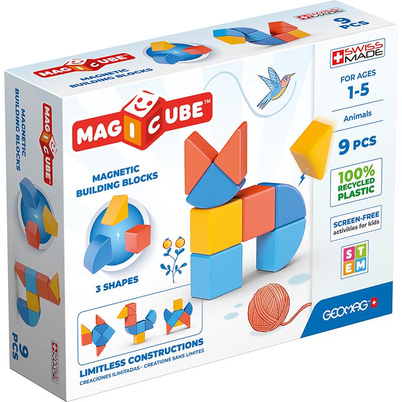 Magicubes Shapes Recycled 9 Pcs