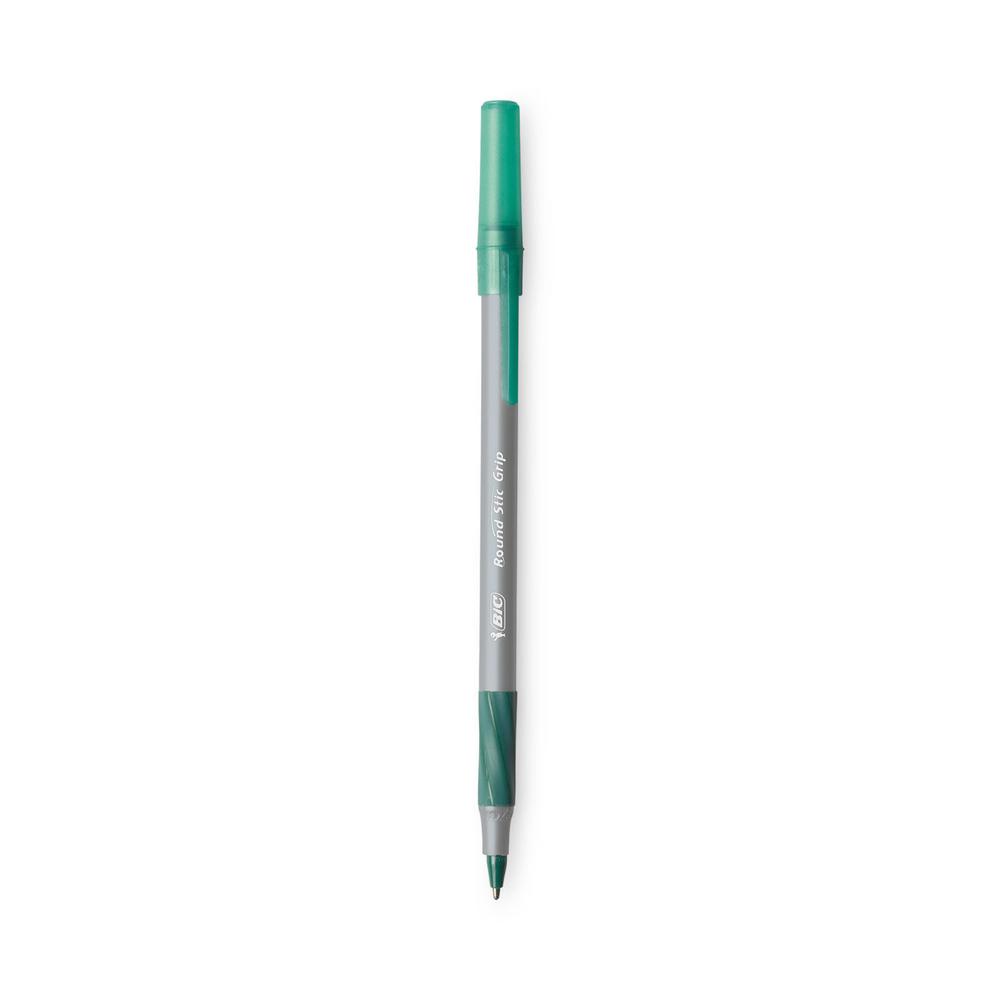 Bic Stic Pen Medium Green - Each