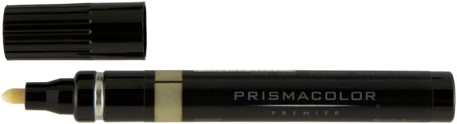 Sharpie Metallic Gold Broad Prismacolor Marker - Each