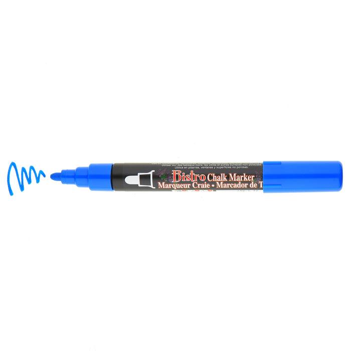 Bistro Blue Chalk Marker Each 6mm Broad Tip
