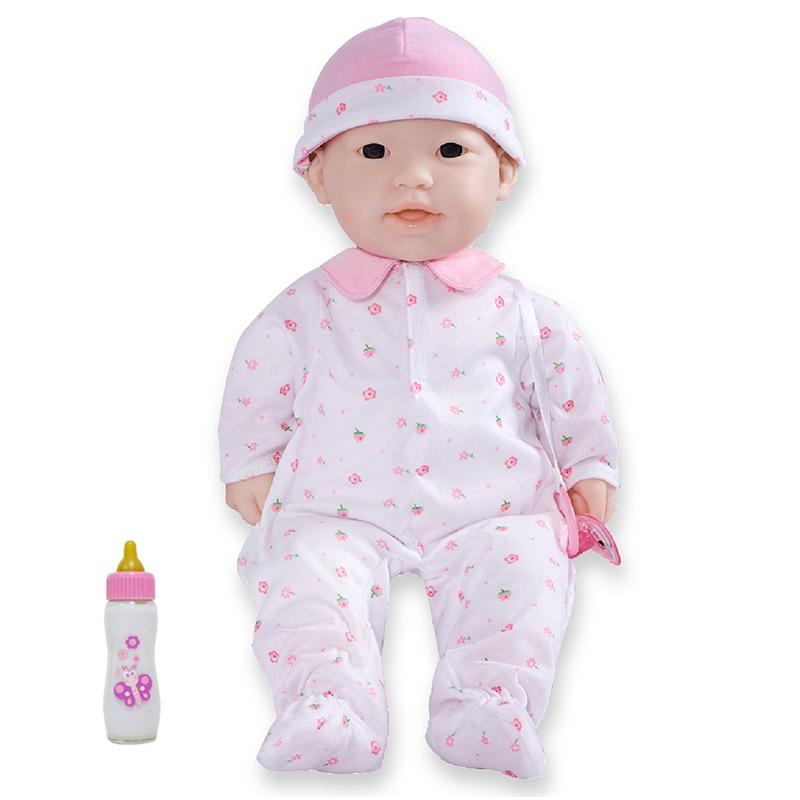 16 In Soft Baby Doll, Asian, Pink With Pacifier