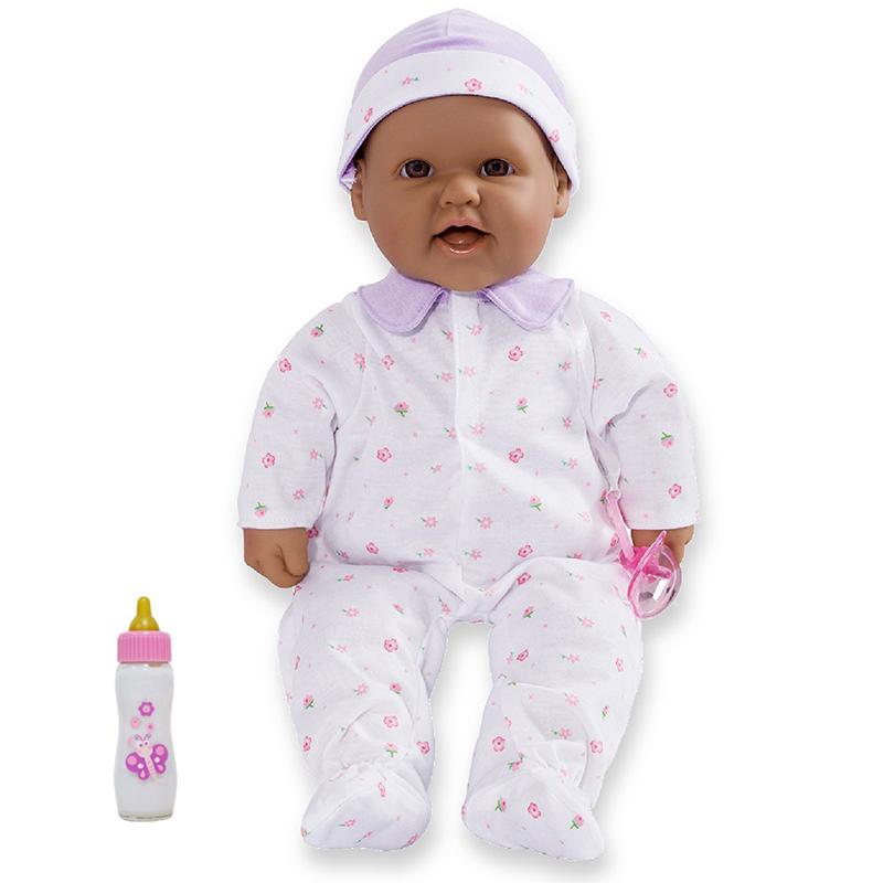 16 In Soft Baby Doll, Hispanic, Purple With Pacifier