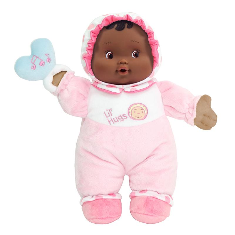 12in Baby`s First Soft Doll With Rattle, Hispanic