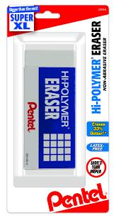 Pentel Hi-polymer Eraser Super Xl