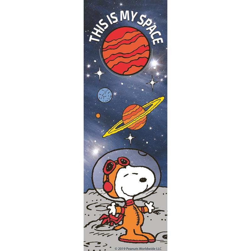 Peanuts Nasa - This Is My Space Bookmark