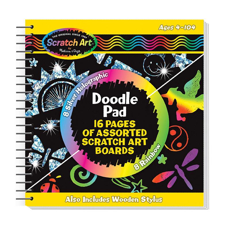Scratch Art Doodle Pad Book